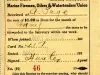 Receipt - Marine Firemen, Oilers & Watertenders' Union