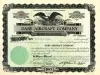 Certificate, Stock - Dare Aircraft Company