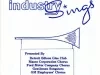 Program - 38th Annual Presentation of Industry Sings