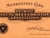 Card, Membership - Membership Card
Detroit Young Men's Christian Association