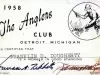 Card, Membership - The Anglers Club