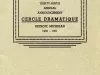 Program - Thirty-Ninth Annual Announcement, Cercle Dramatique
Detroit, Michigan, 1950-1951