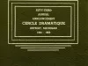 Program - Fifty-Third Annual Announcement, Cercle Dramatique
Detroit, Michigan, 1964-1965