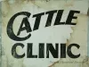 Sign, Informational - Cattle Clinic