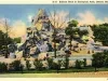 Postcard - D-51 Baboon Rock in Zoological Park, Detroit, Mich.