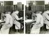 Stereograph - Microscopic Examination Of Steel To Make Sure Of Its Quality For Its Specific Purpose, Hudson Motor Car Co, Detroit