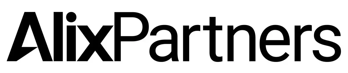 AlixPartners logo in black text on a white background.